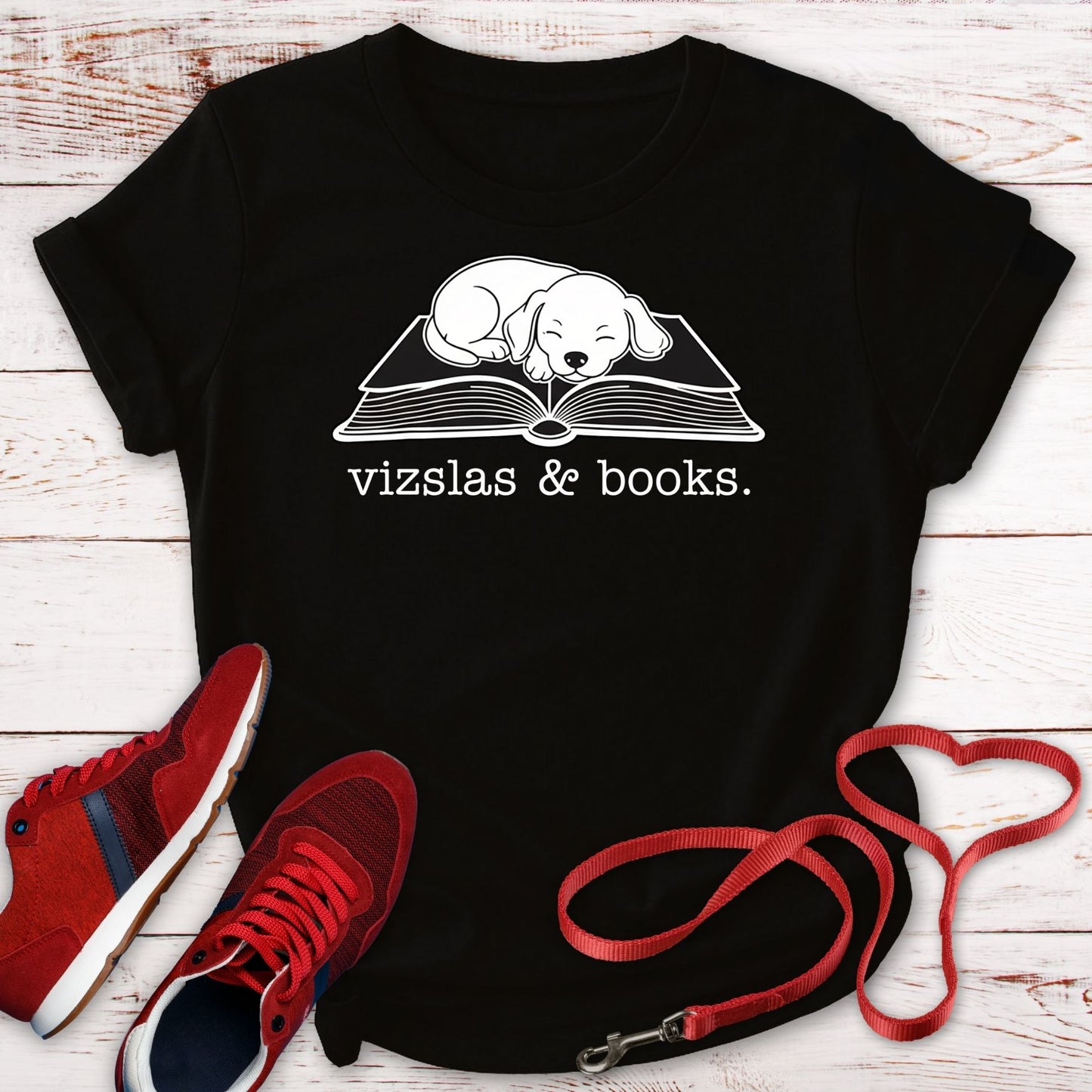 Vizslas and Books: The Perfect Cozy Retreat