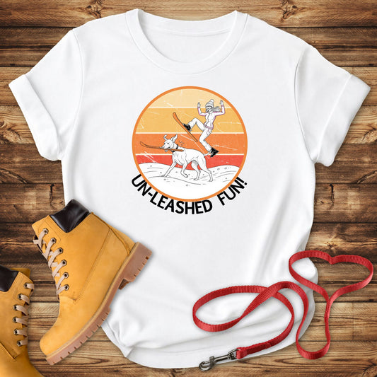 Un-leashed Fun: Vizsla Ski Thief Surprise!