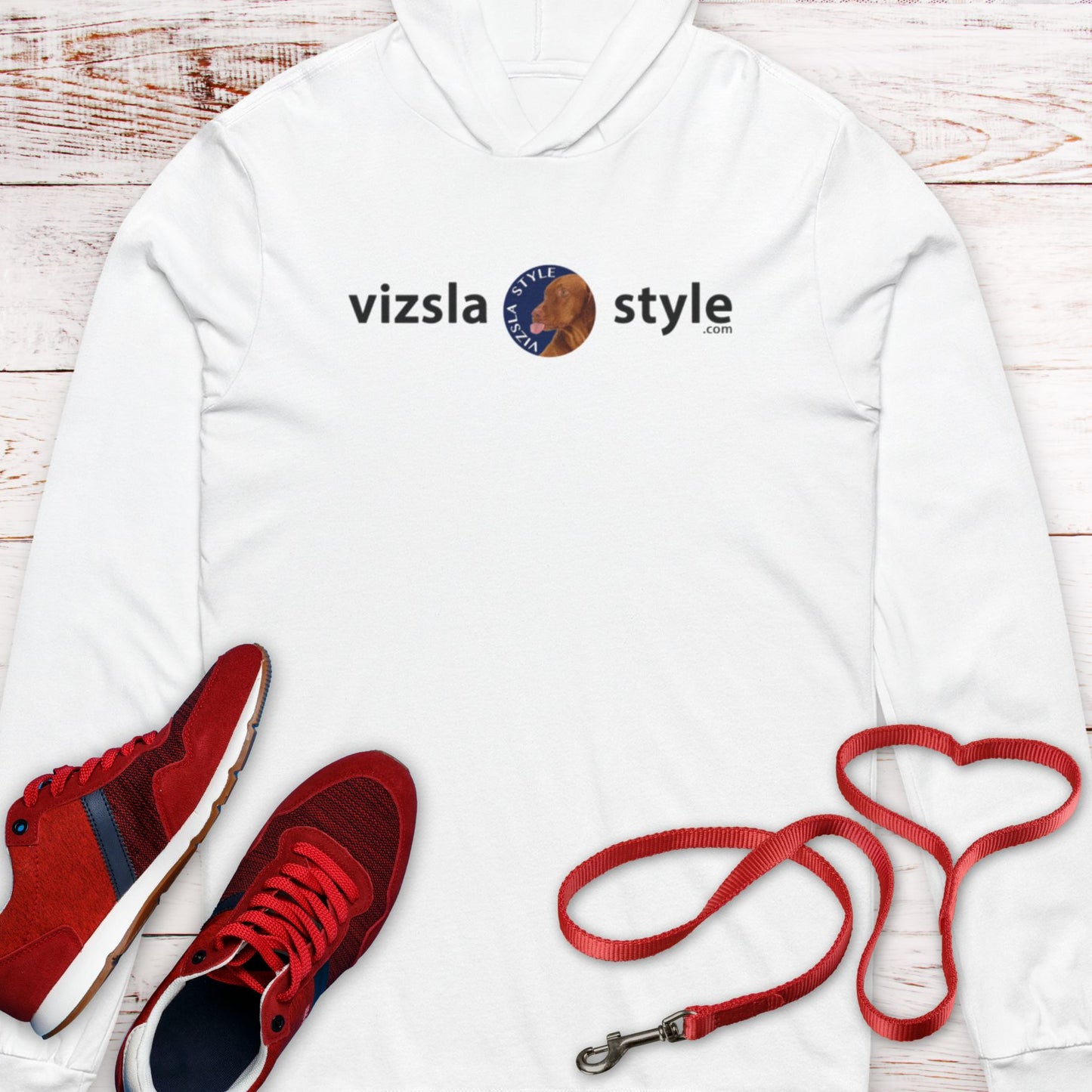 It's All About Tucker - Vizsla Style Hooded T-Shirt