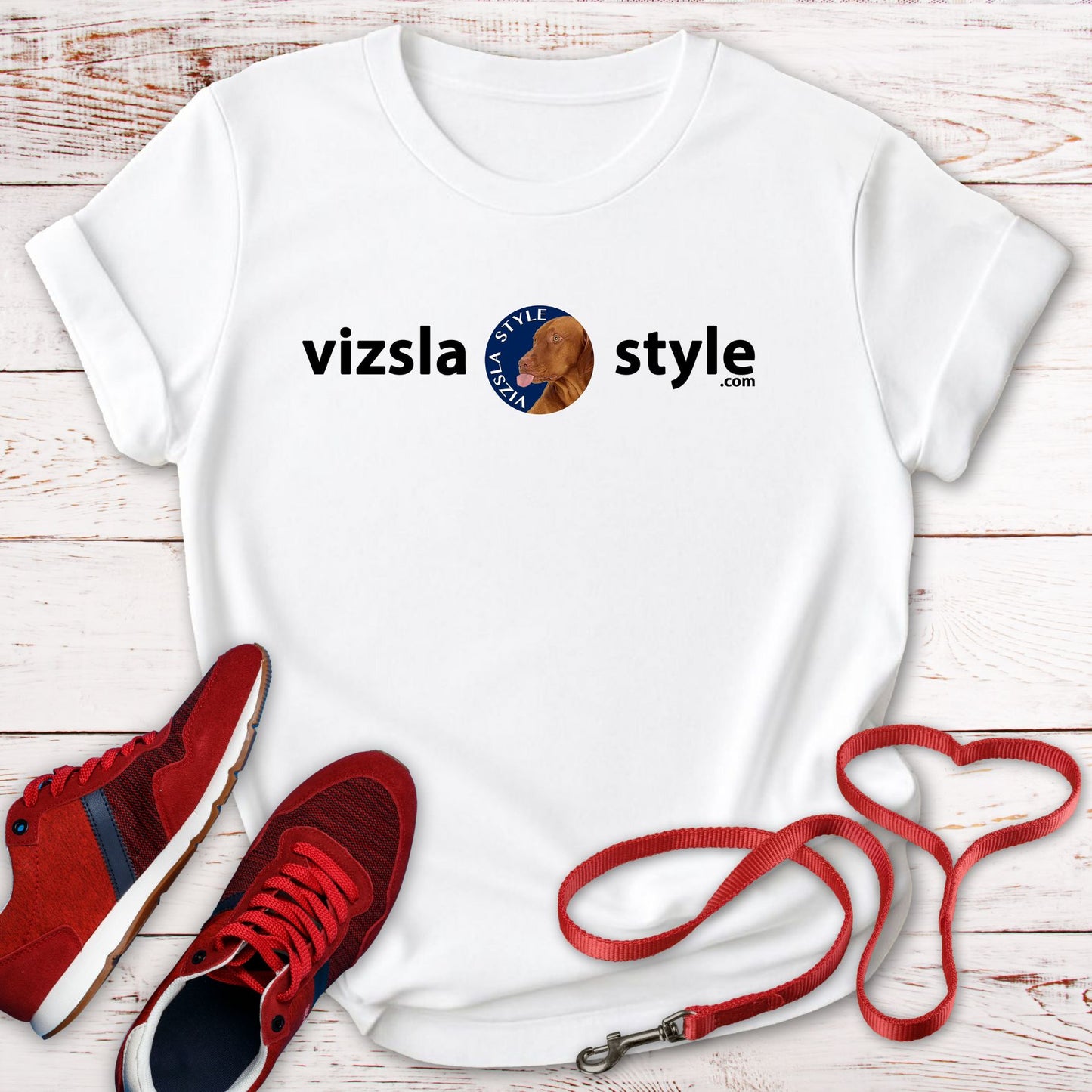 It's All About Tucker - Vizsla Style All Around Sports T-shirt