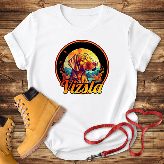 Vizsla: Majestic Fall Colors, Proud Mountain Dog