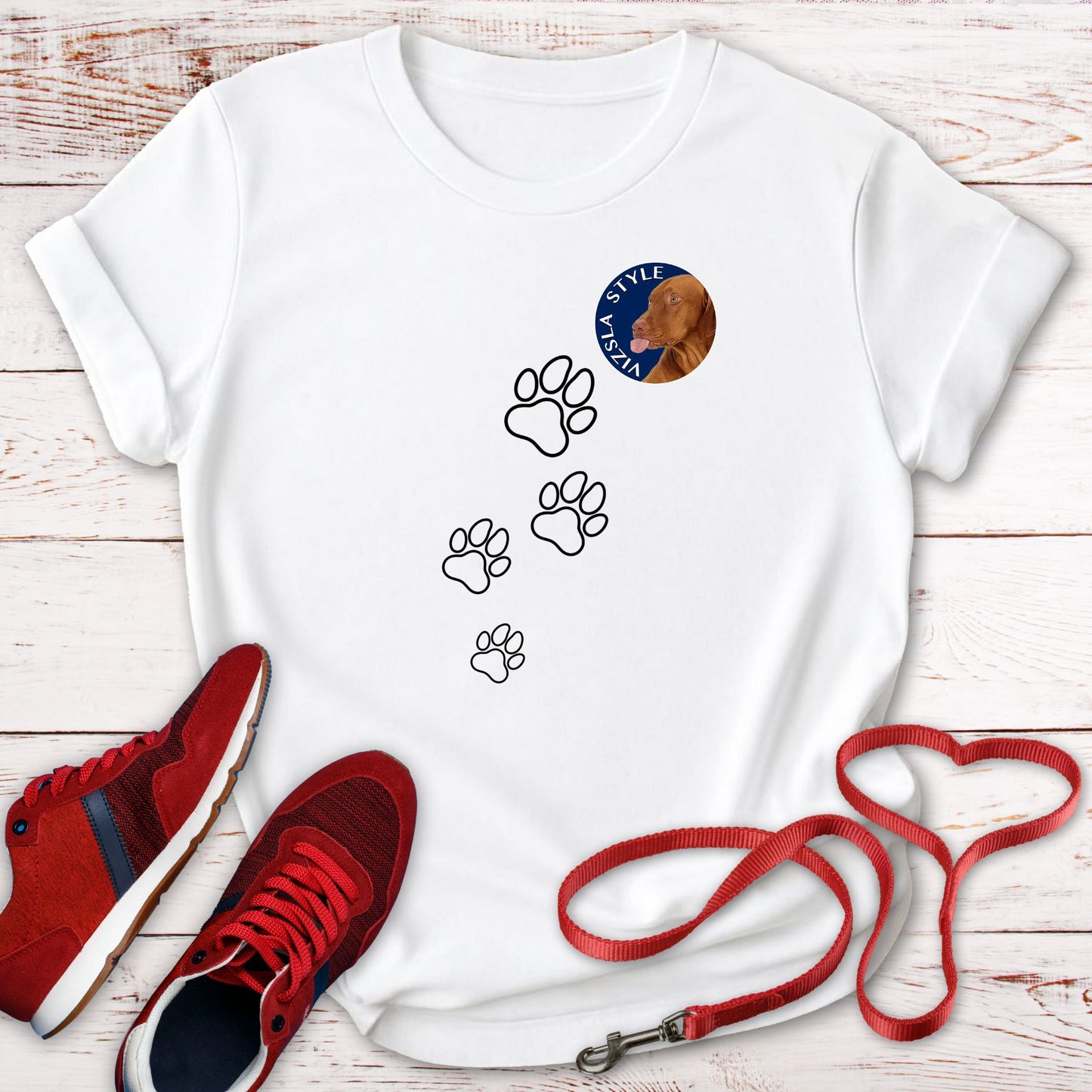 Tucker's Journey: Vizsla Life in Paw Prints