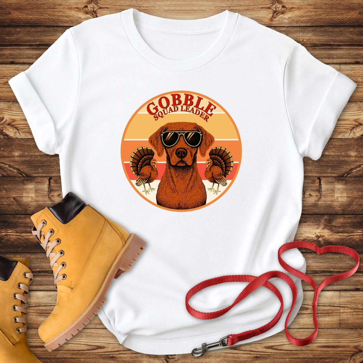 Gobble Squad Leader: Vizsla Thanksgiving Commander