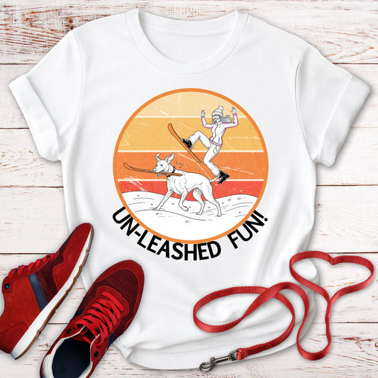 Un-leashed Fun: Vizsla Ski Thief Surprise!