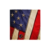 Vintage Style Distressed American Flag Bandana