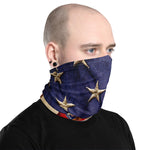 Neck Gaiter - Distressed American Flag