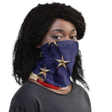 Neck Gaiter - Distressed American Flag