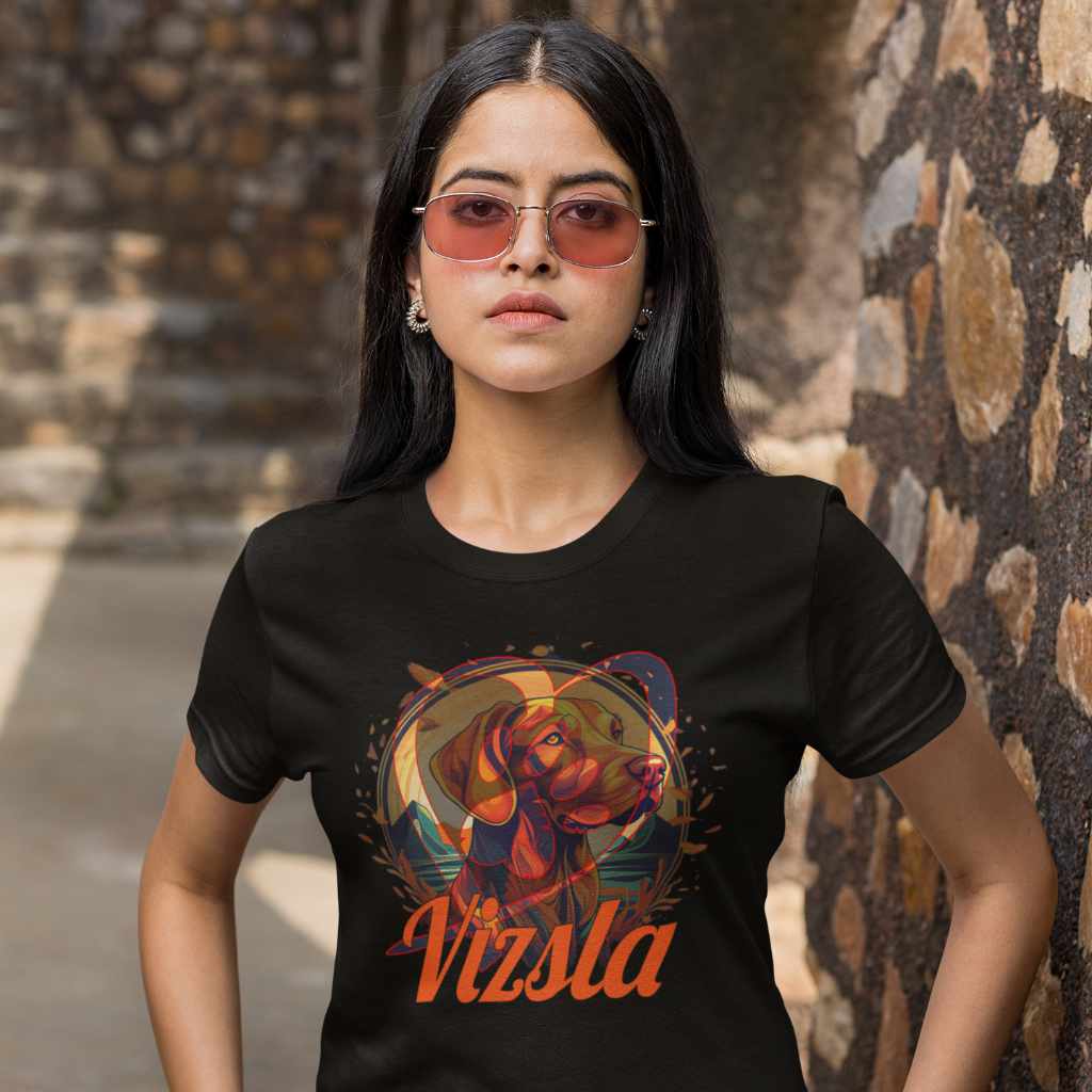 Vizsla Fall Heart T-Shirt
