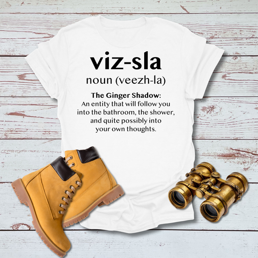 Vizsla Definition T-Shirt — "viz-sla | noun (veezh-la)" Dog Lover Tee