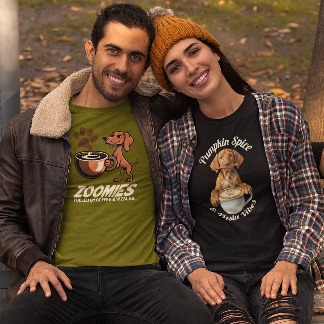 Pumpkin Spice Vizsla Shirt | Fall Dog Lover Tee