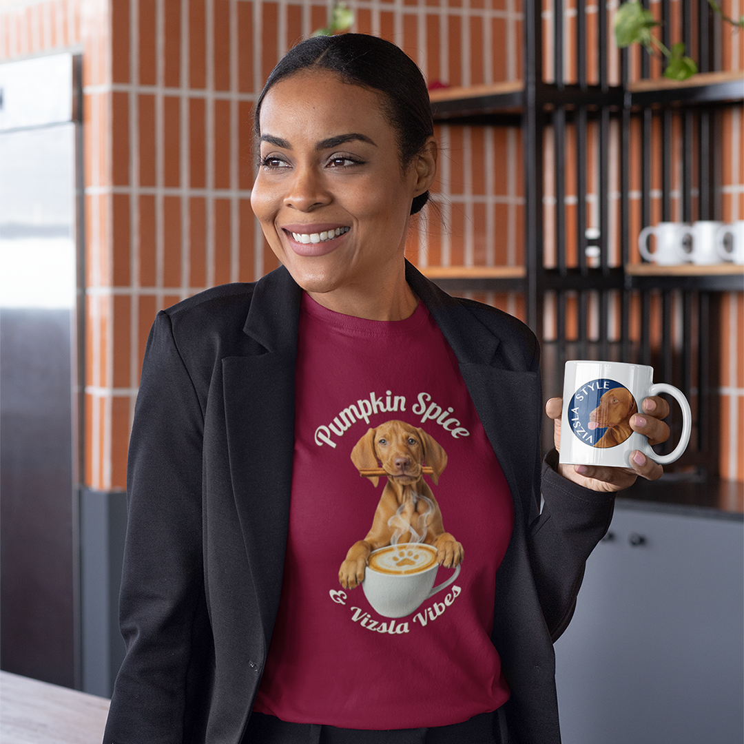 Pumpkin Spice Vizsla Shirt | Fall Dog Lover Tee