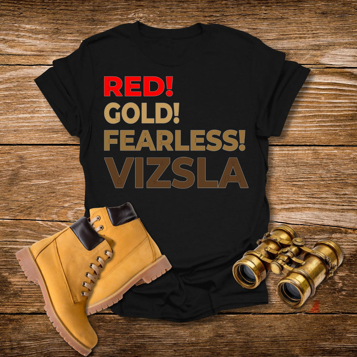 RED! GOLD! FEARLESS!