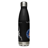 Vizsla Style Puppy with Logo - Stainless steel water bottle