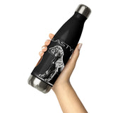 Vizsla Style Puppy with Logo - Stainless steel water bottle