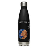 Vizsla Style Puppy with Logo - Stainless steel water bottle