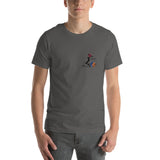 Lake CDA - Vizsla Style All Around Sports T-shirt (Dk Text)