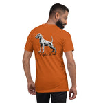 Vizsla Style - Vizsla Dad & Puppy w/ Dark Text T-Shirt