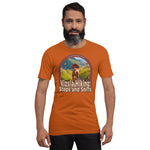 Vizsla Hiking: Steps And Sniffs Puppy t-shirt