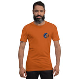 Vizsla Style - Vizsla Dad & Puppy w/ Dark Text T-Shirt