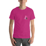 Lake CDA - Vizsla Style All Around Sports T-shirt (Lt Text)