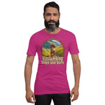 Vizsla Hiking: Steps And Sniffs Puppy t-shirt