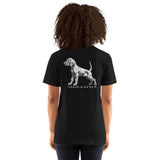 Vizsla Style Puppy w/ Light Text T-Shirt