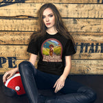 Vizsla Hiker: Tales, Trails & Tails Dog t-shirt