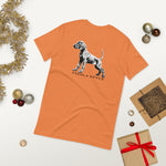 Vizsla Style Puppy w/ Dark Text T-Shirt