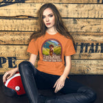 Vizsla Hikes: Paws On The Path Dog t-shirt