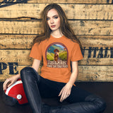 Vizsla Hikes: Paws On The Path Dog t-shirt