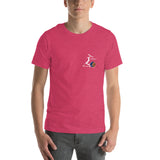 Lake CDA - Vizsla Style All Around Sports T-shirt (Lt Text)