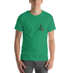 Lake CDA - Vizsla Style All Around Sports T-shirt (Dk Text)