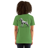 Vizsla Style Puppy w/ Dark Text T-Shirt