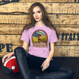 Vizsla Hikes: Paws On The Path Dog t-shirt