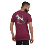 Vizsla Style Puppy w/ Light Text T-Shirt