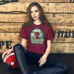 Hooked On Fishing With My Vizsla! t-shirt