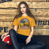 Vizsla Hikes: Paws On The Path Dog t-shirt