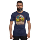 Vizsla Hiking: Steps And Sniffs Puppy t-shirt