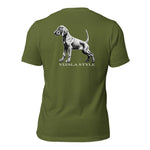 Vizsla Style Puppy w/ Light Text T-Shirt