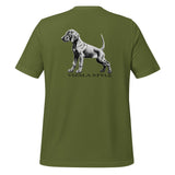 Vizsla Style Puppy w/ Dark Text T-Shirt