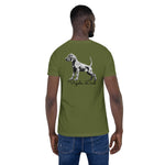 Vizsla Style - Vizsla Dad & Puppy w/ Dark Text T-Shirt