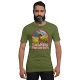 Vizsla Hiking: Steps And Sniffs Puppy t-shirt