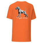 Vizsla Style - Vizsla Dad & Puppy w/ Light Text T-Shirt