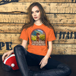 Vizsla Hikes: Paws On The Path Dog t-shirt