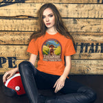 Vizsla Hiker: Tales, Trails & Tails Puppy t-shirt