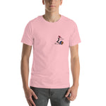 Lake CDA - Vizsla Style All Around Sports T-shirt (Dk Text)