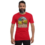 Vizsla Hiking: Steps And Sniffs Puppy t-shirt