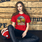 Vizsla Hiker: Tales, Trails & Tails Dog t-shirt