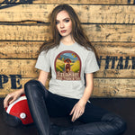 Vizsla Hiker: Tales, Trails & Tails Puppy t-shirt