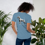 Vizsla Style Puppy w/ Light Text T-Shirt